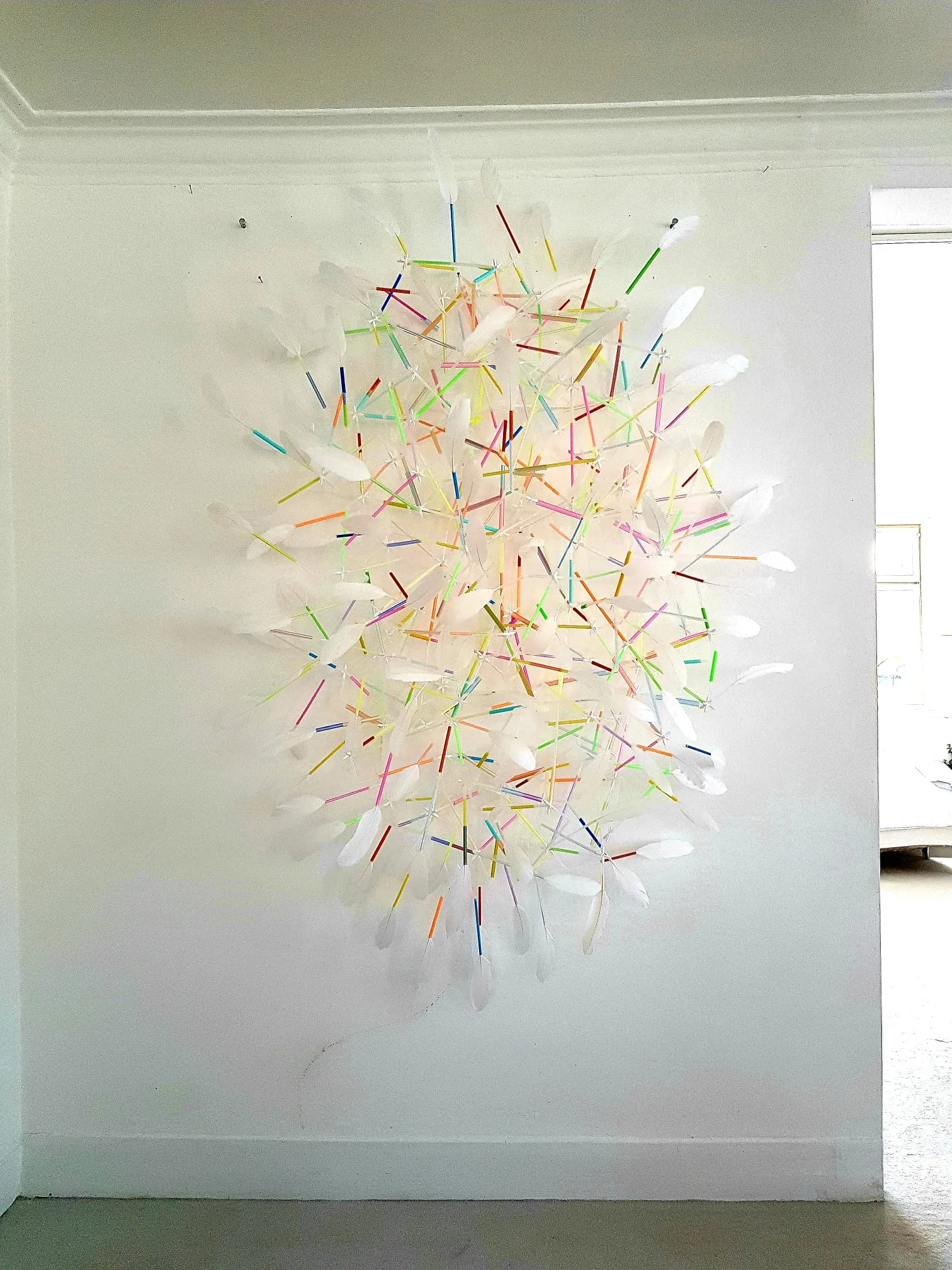 Christa Winter, Air Sculpture, Raumansicht