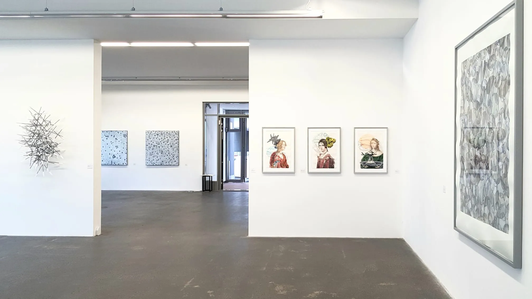 Christa Winter, Ausstellungsansicht