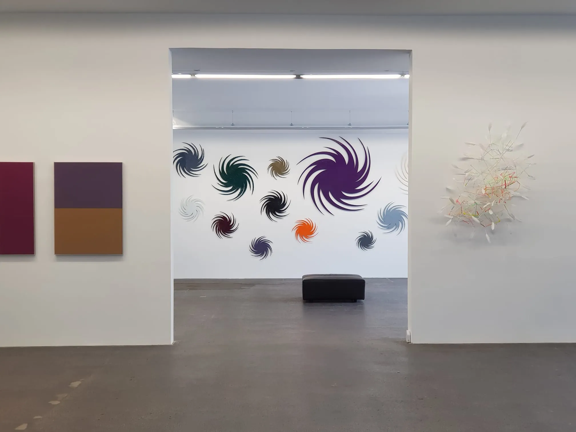 Christa Winter, Ausstellungsansicht