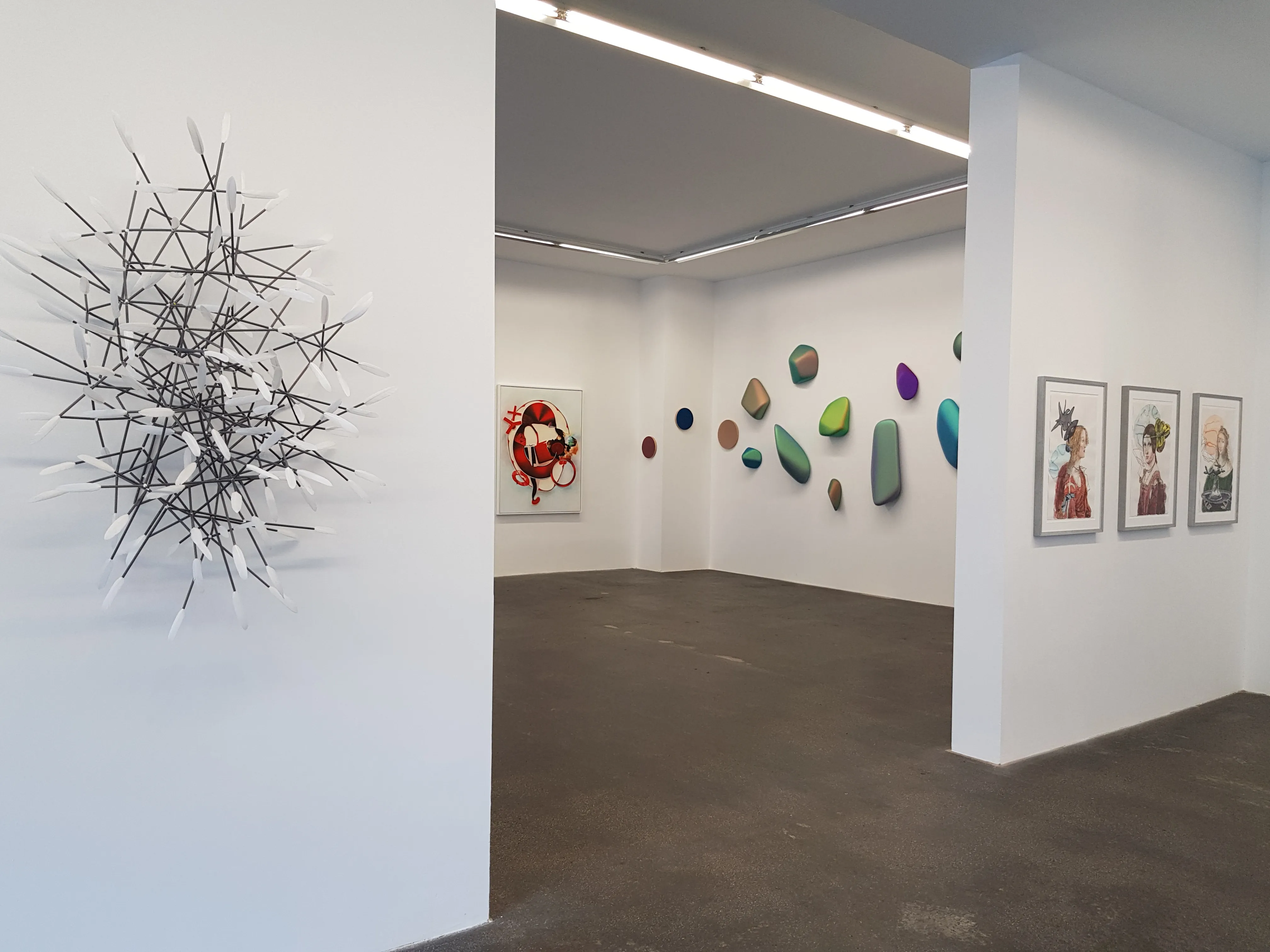 Christa Winter, Ausstellungsansicht