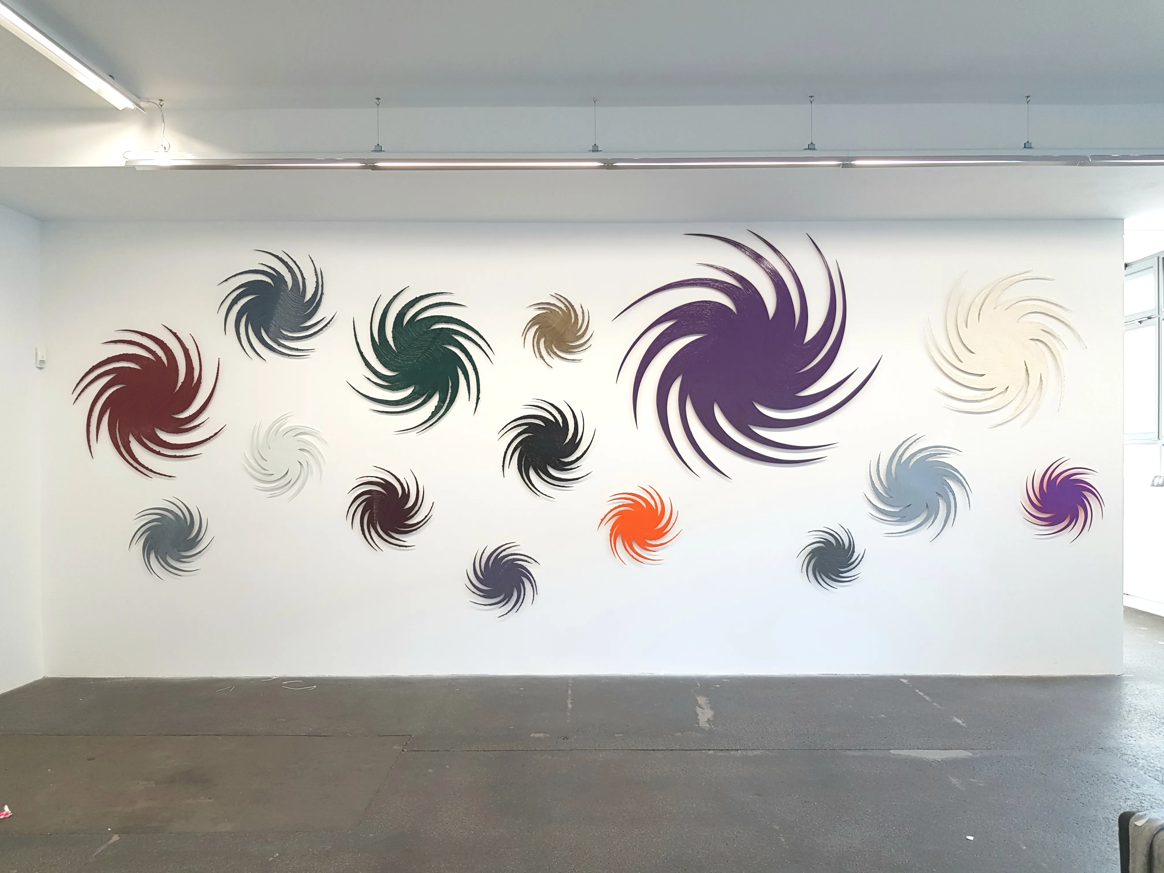 Christa Winter, Ausstellungsansicht