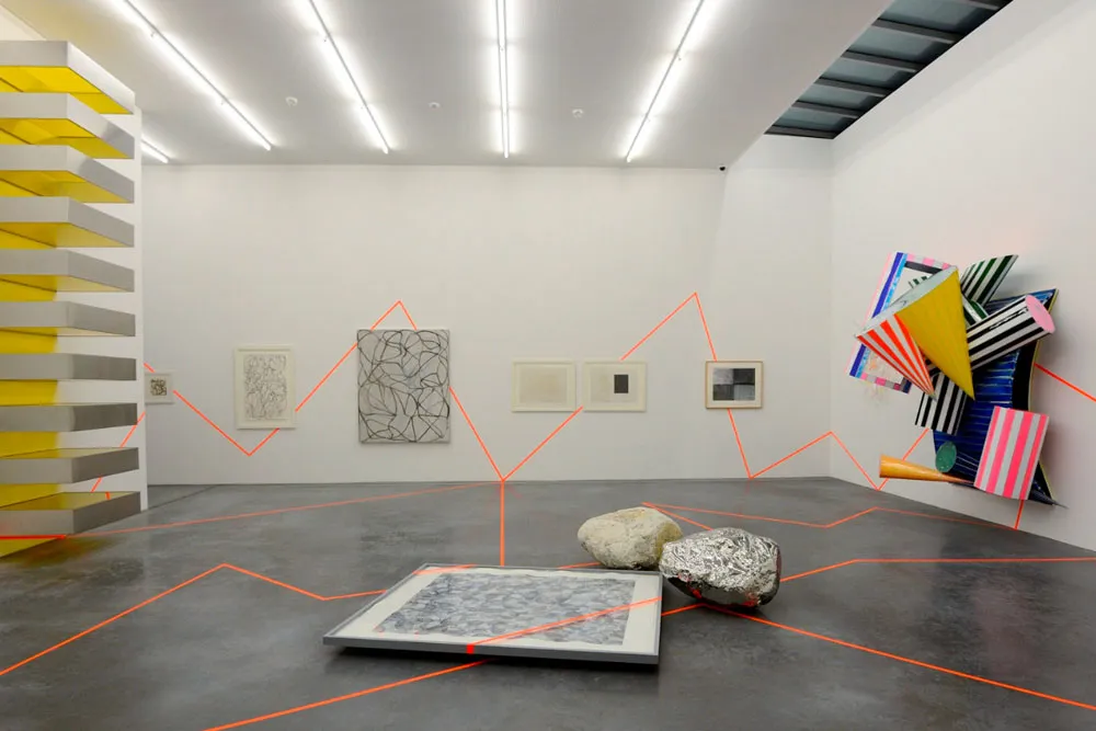 Ausstellungsansicht in der Stiftung Froehlich, Leinfelden-Echterdingen