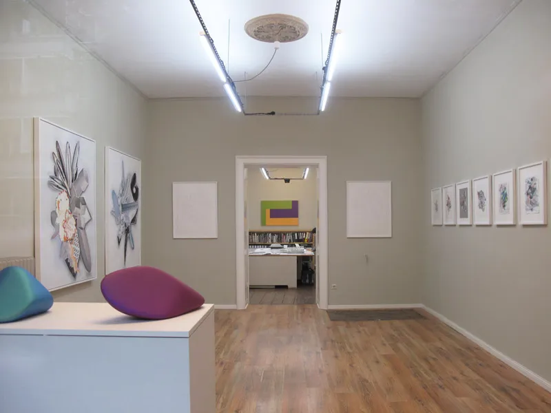 Ausstellungsansicht Cluster Babylon II, Vero Linzmeier Galerie, Berlin 2010