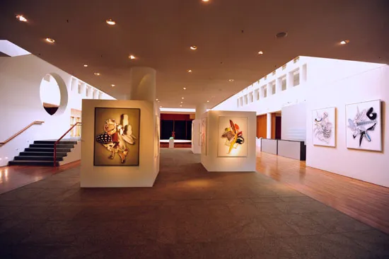 Ausstellungsansicht Cluster Babylon, Landesvertretung Baden-Württemberg, Berlin 2010
