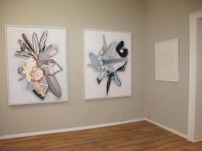 Ausstellungsansicht Cluster Babylon II, Vero Linzmeier Galerie, Berlin 2010