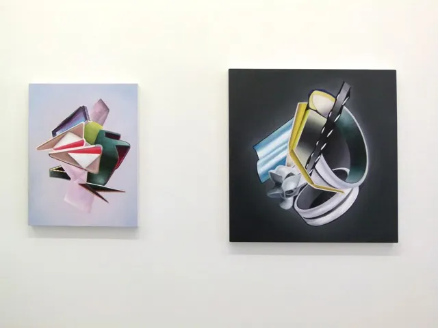 Ausstellungsansicht abstraction reloaded, Galerie Strzelski, Stuttgart 2011