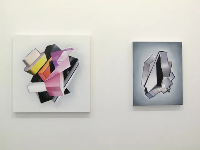 Ausstellungsansicht abstraction reloaded, Galerie Strzelski, Stuttgart 2011