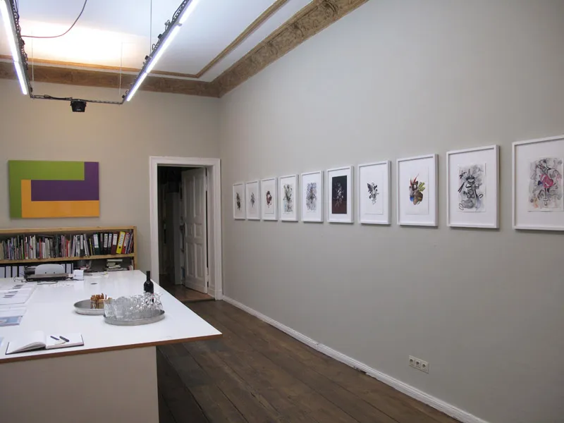 Ausstellungsansicht Cluster Babylon II, Vero Linzmeier Galerie, Berlin 2010