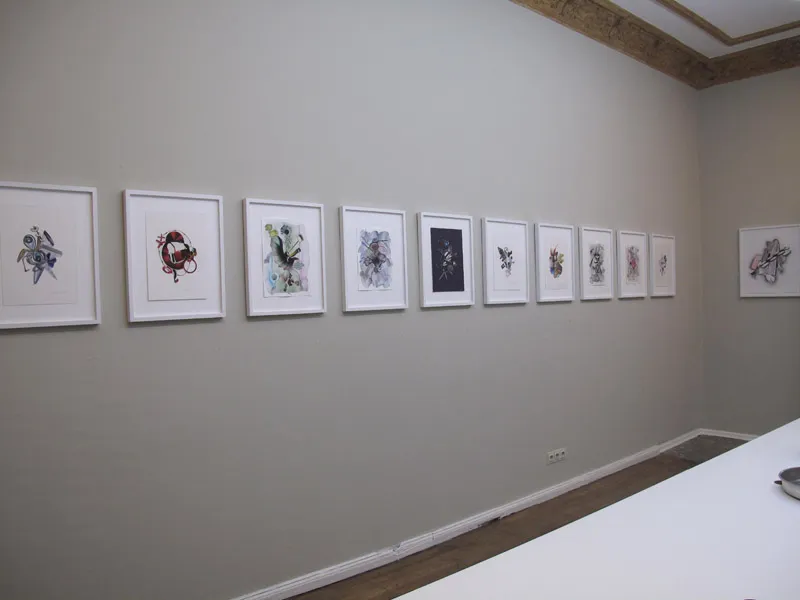 Ausstellungsansicht Cluster Babylon II, Vero Linzmeier Galerie, Berlin 2010