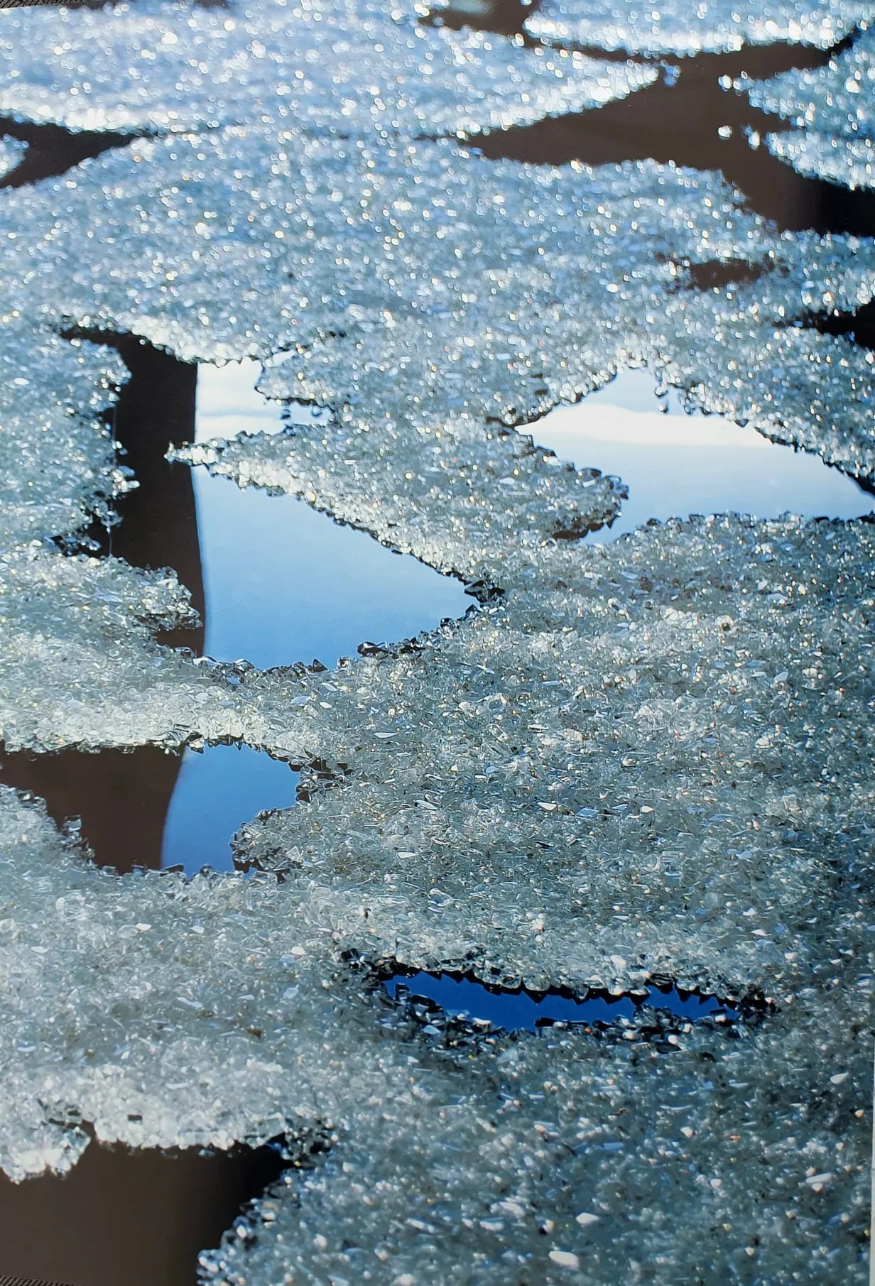 Christa Winter, MULTIVERSUM, Detail Bergkristall