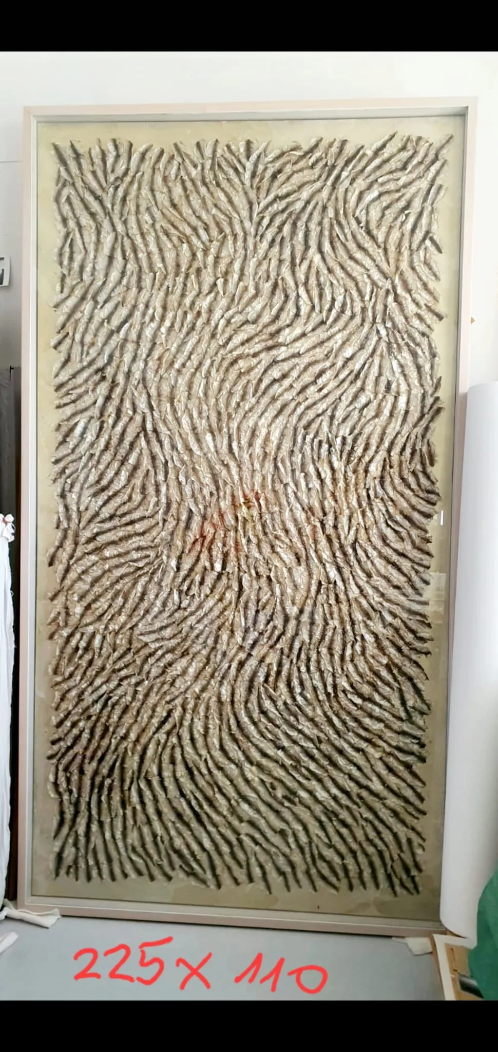 Christa Winter, Großformat 225 × 110 cm