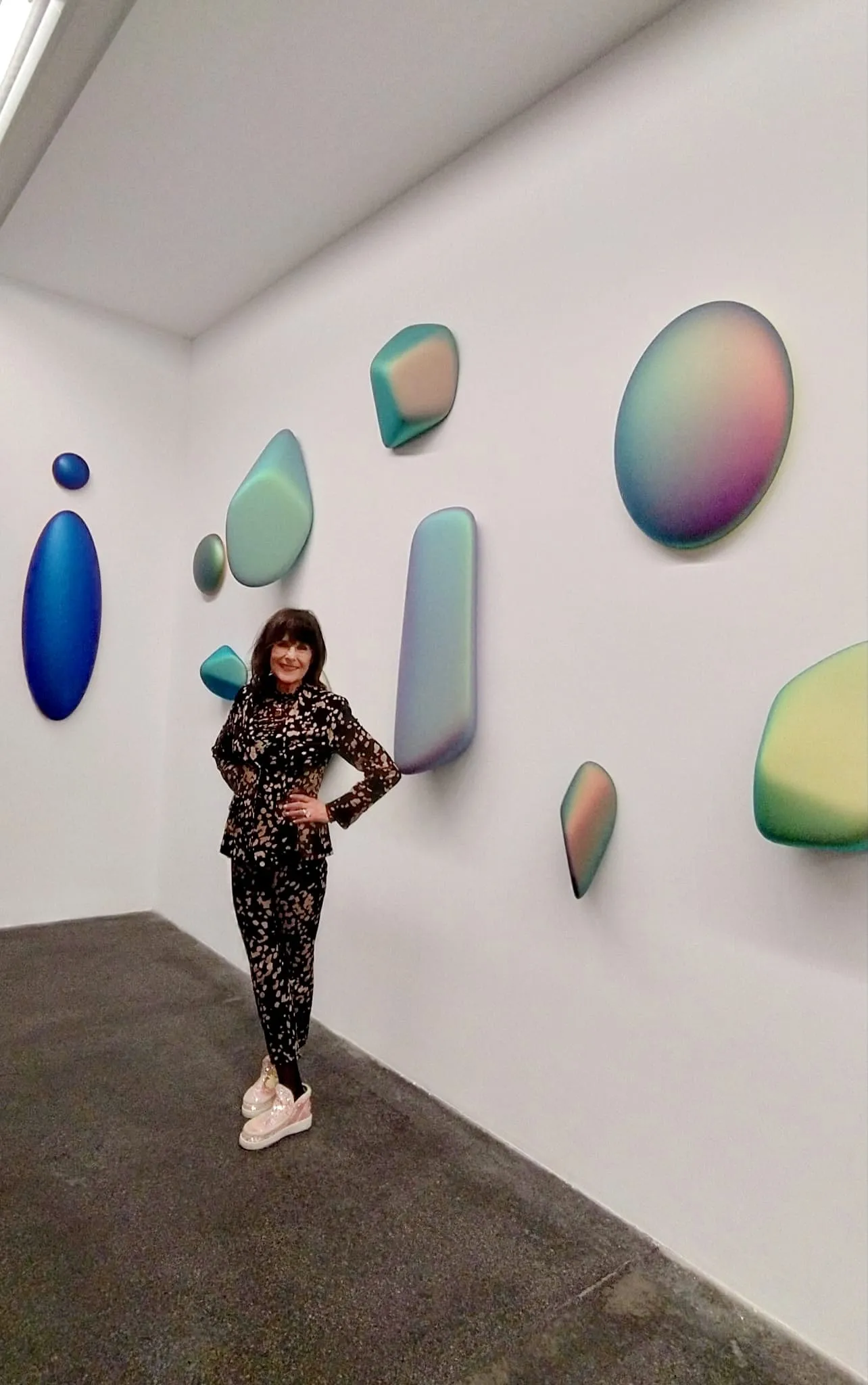 Christa Winter, Christa Winter mit Floating-Colour-Objekten
