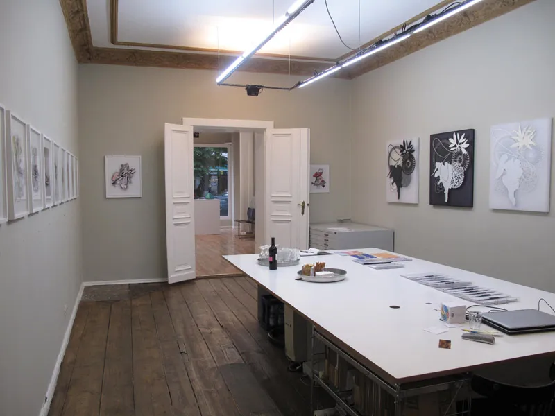 Ausstellungsansicht Cluster Babylon II, Vero Linzmeier Galerie, Berlin 2010