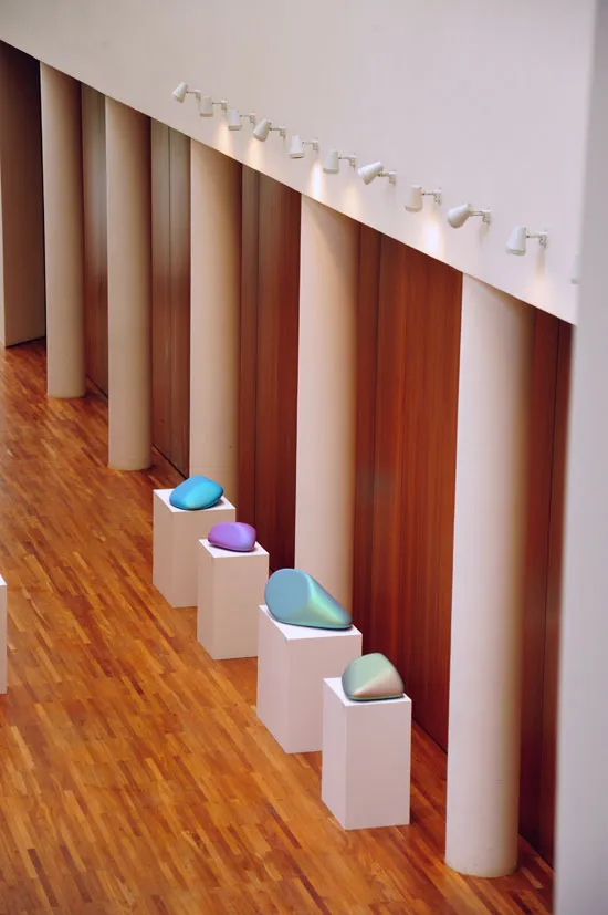 Ausstellungsansicht Cluster Babylon, Landesvertretung Baden-Württemberg, Berlin 2010