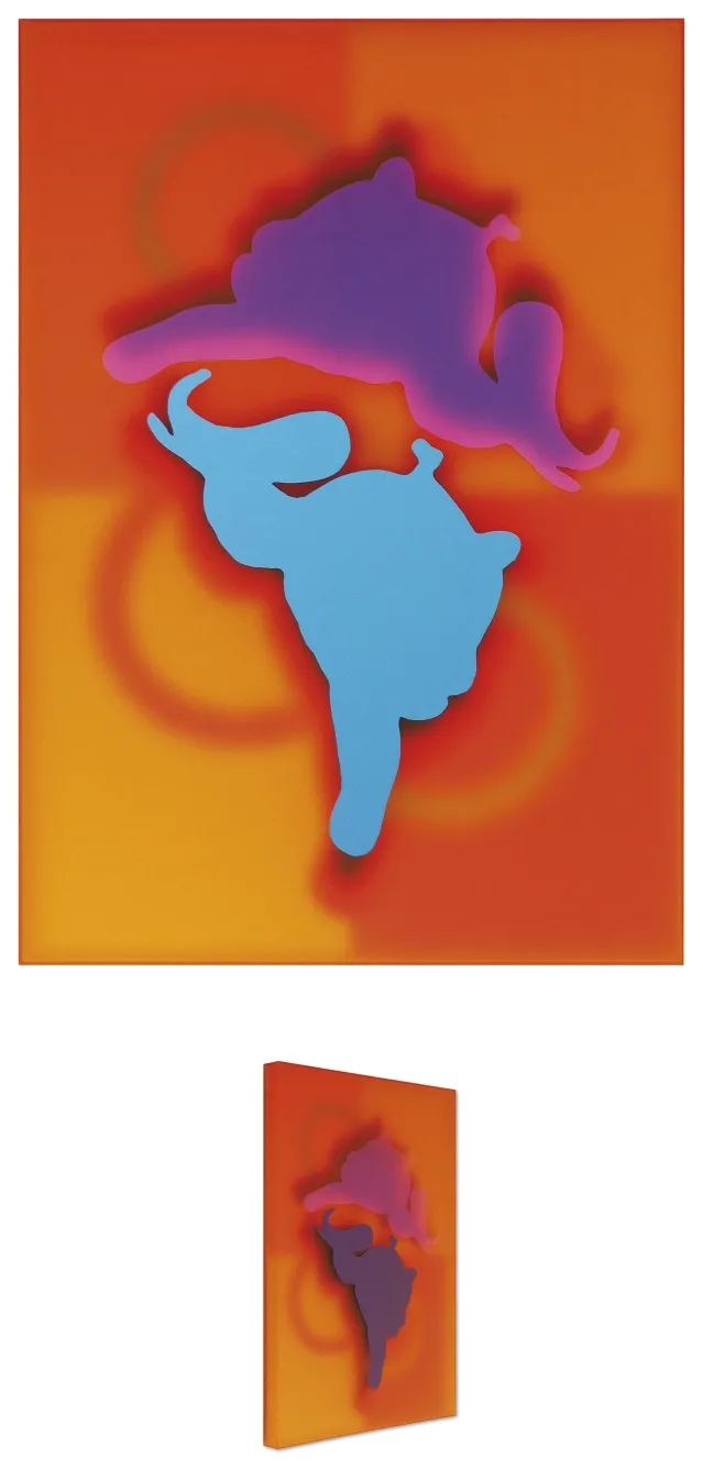 Christa Winter, Tikal, 2005, mit Schrägansicht