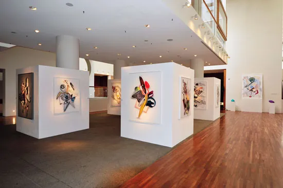 Ausstellungsansicht Cluster Babylon, Landesvertretung Baden-Württemberg, Berlin 2010