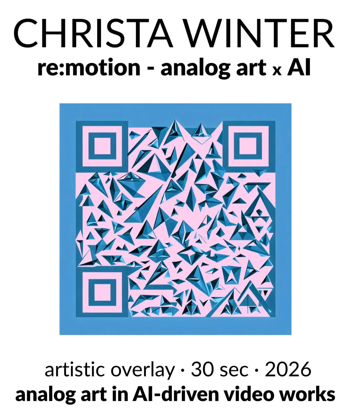 Christa Winter, artistic overlay, 2026