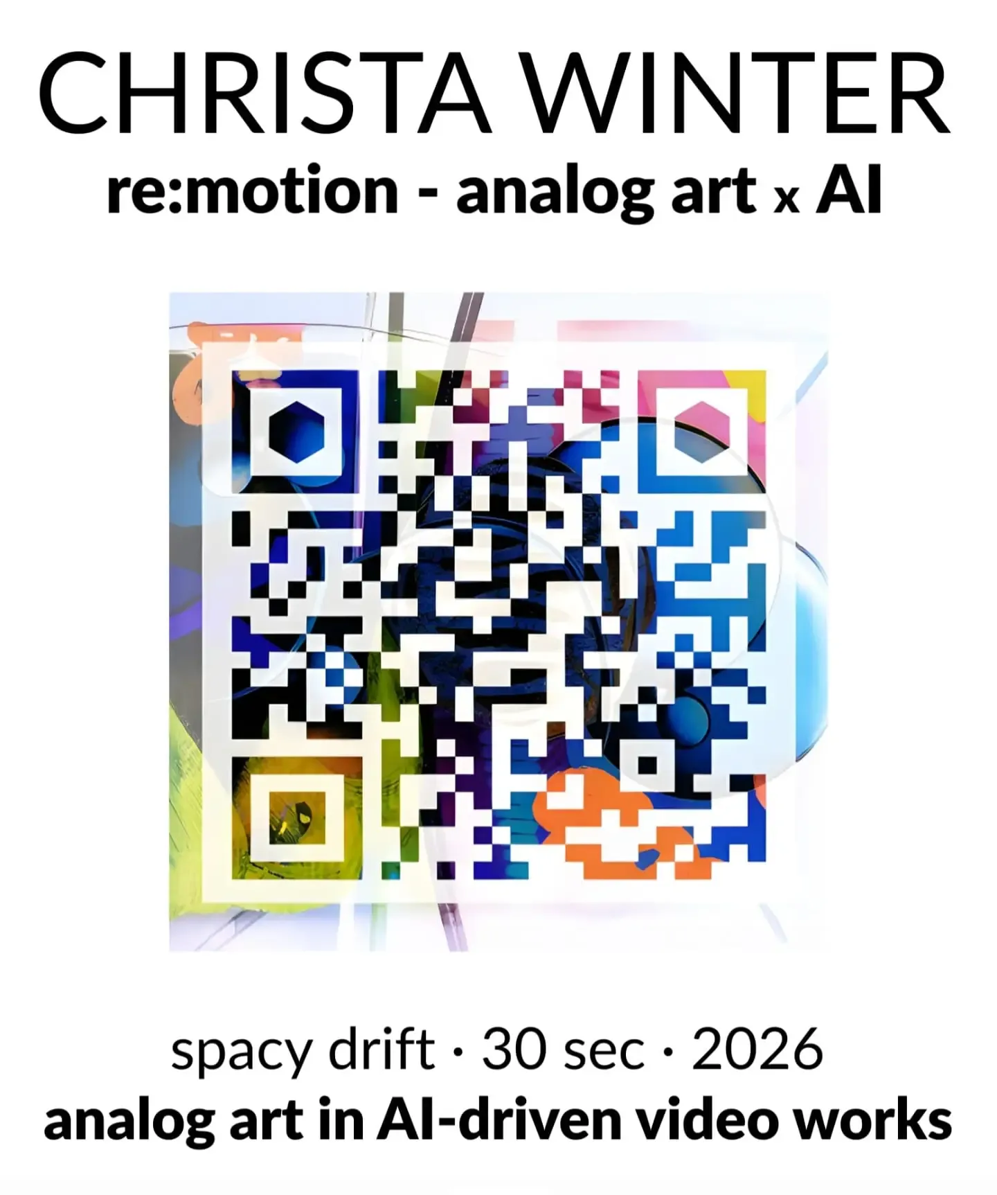 Christa Winter, spacy drift, 2026