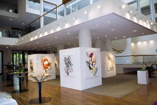 Ausstellungsansicht Cluster Babylon, Landesvertretung Baden-Württemberg, Berlin 2010