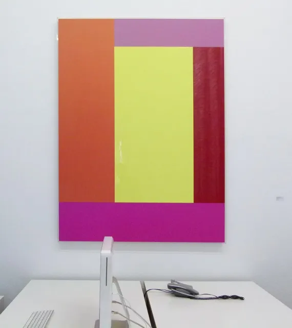 Ausstellungsansicht abstraction reloaded, Galerie Strzelski, Stuttgart 2011