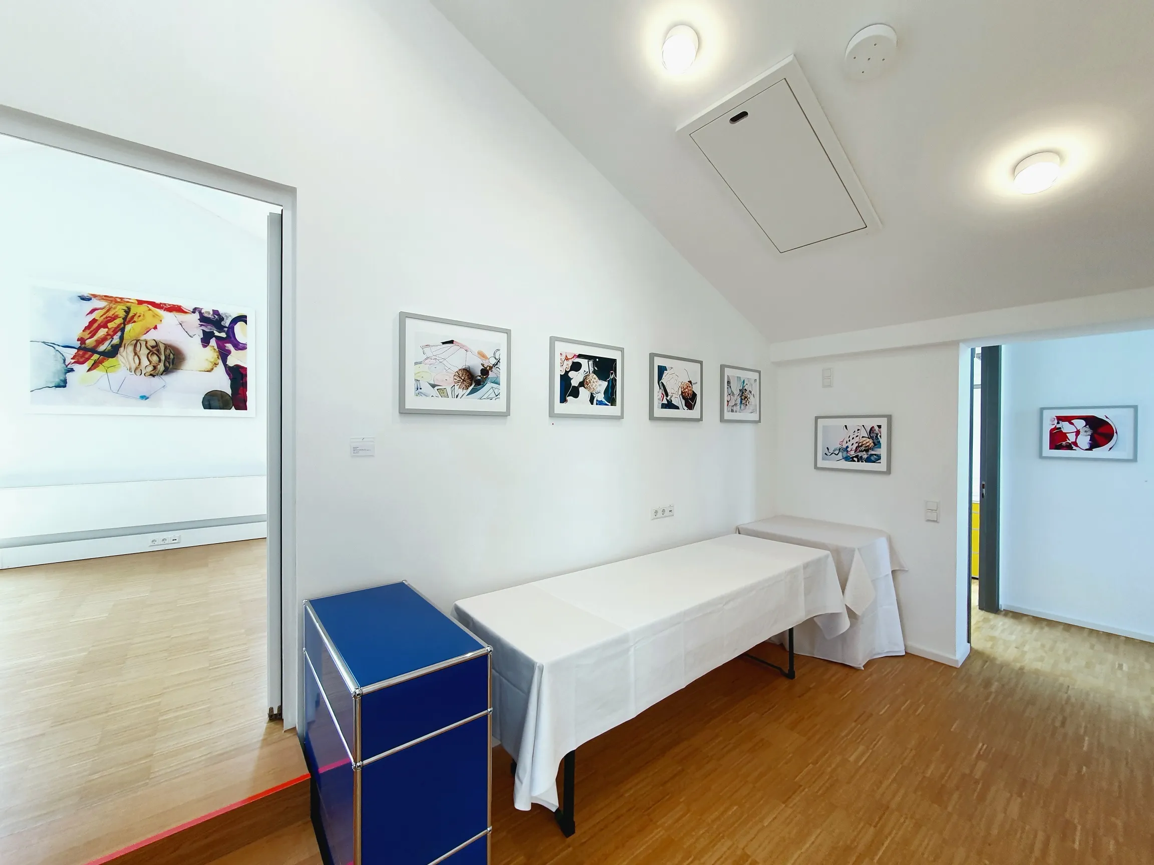 Christa Winter, BrotPoesie, Ausstellungsansicht