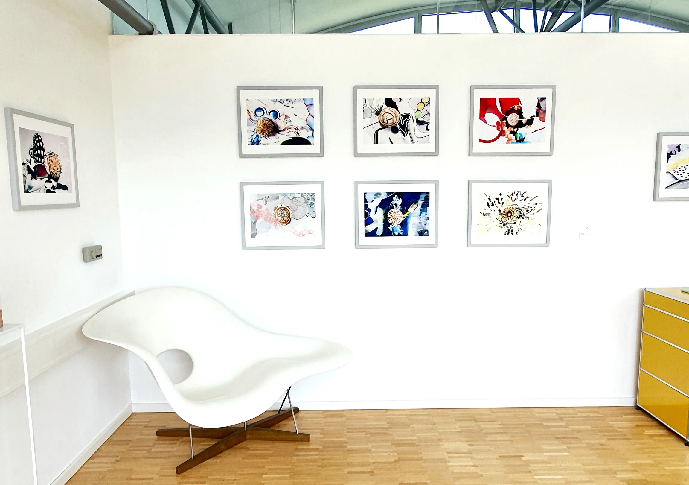 Christa Winter, BrotPoesie, Ausstellungsansicht