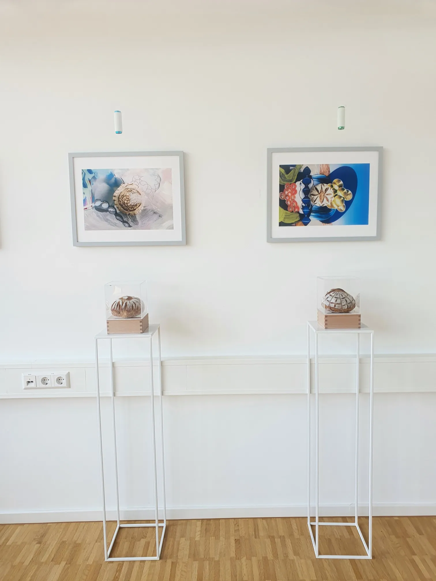 Christa Winter, BrotPoesie, Ausstellungsansicht