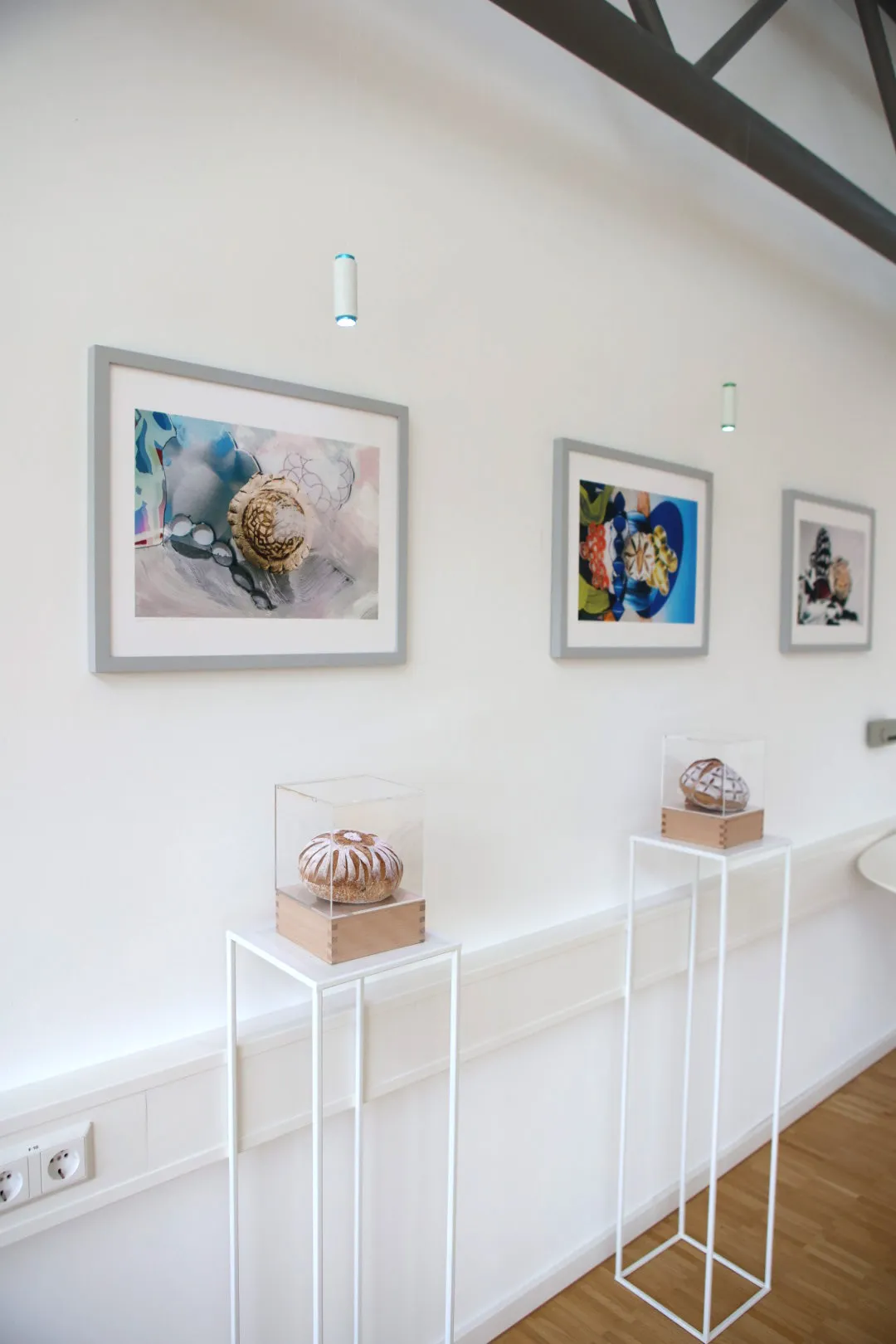 Christa Winter, BrotPoesie, Ausstellungsansicht