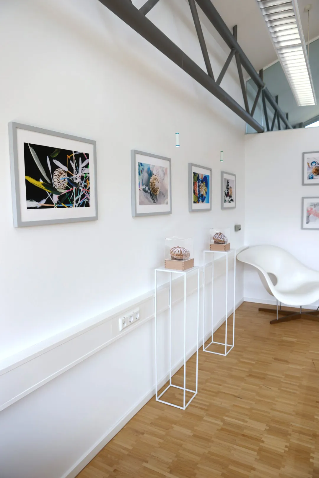 Christa Winter, BrotPoesie, Ausstellungsansicht