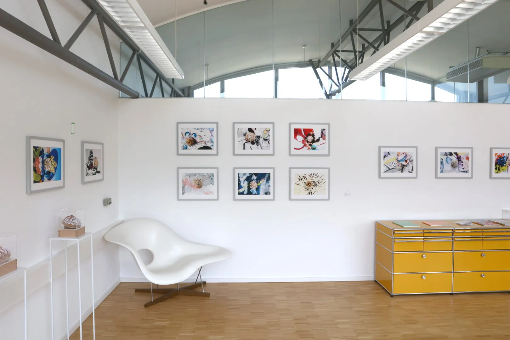 Christa Winter, BrotPoesie, Ausstellungsansicht