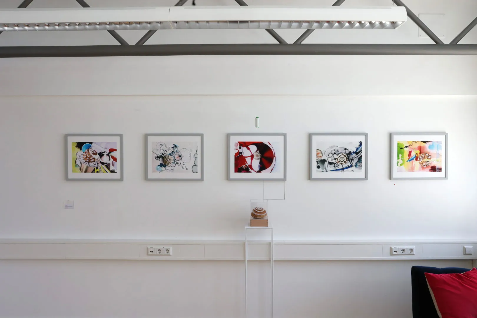Christa Winter, BrotPoesie, Ausstellungsansicht