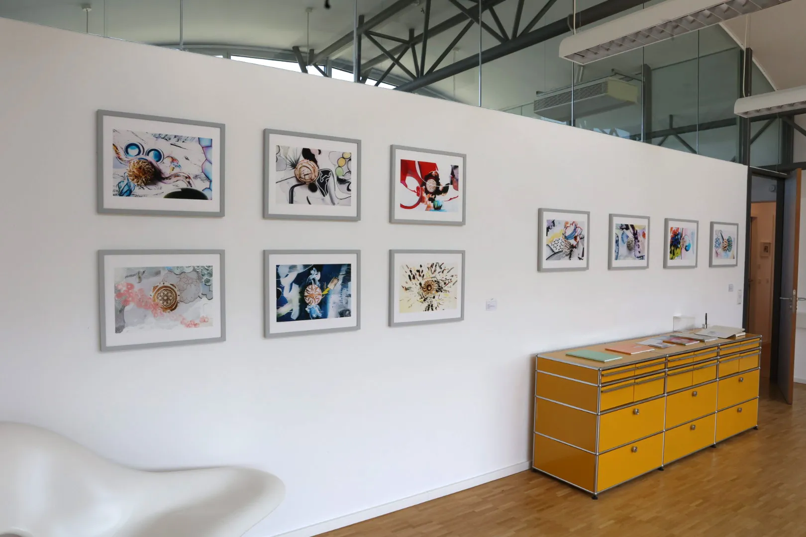 Christa Winter, BrotPoesie, Ausstellungsansicht