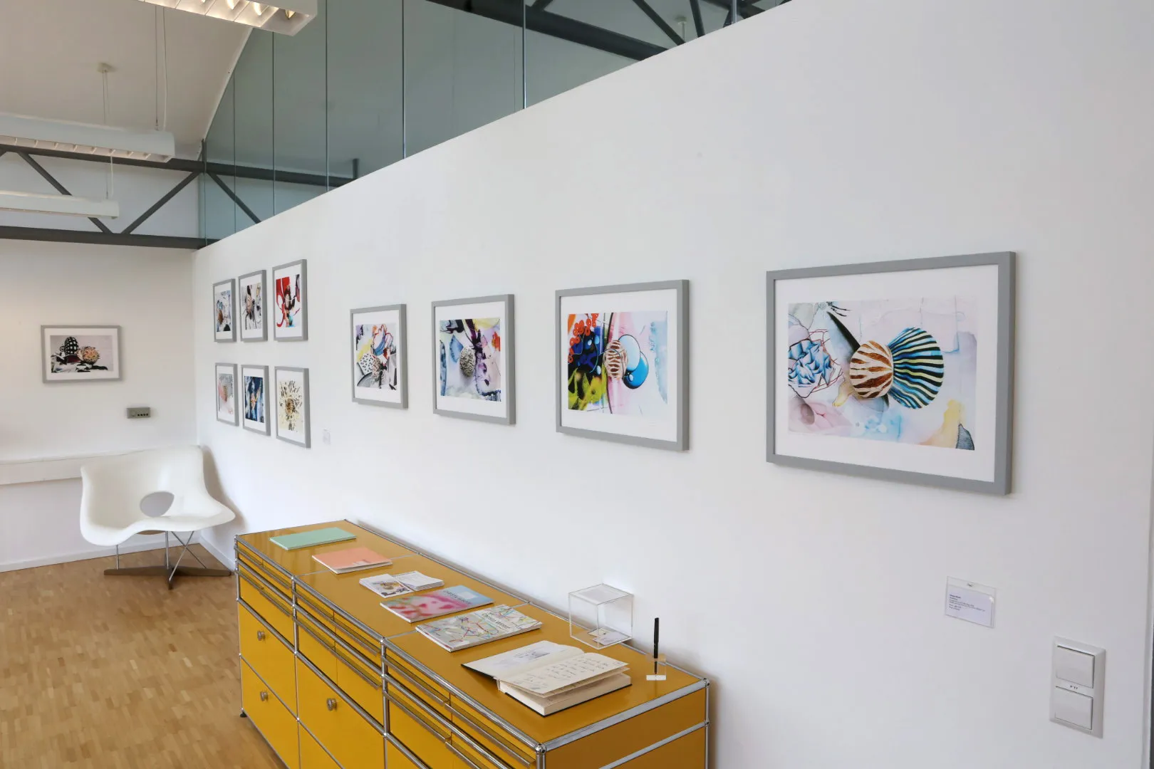 Christa Winter, BrotPoesie, Ausstellungsansicht