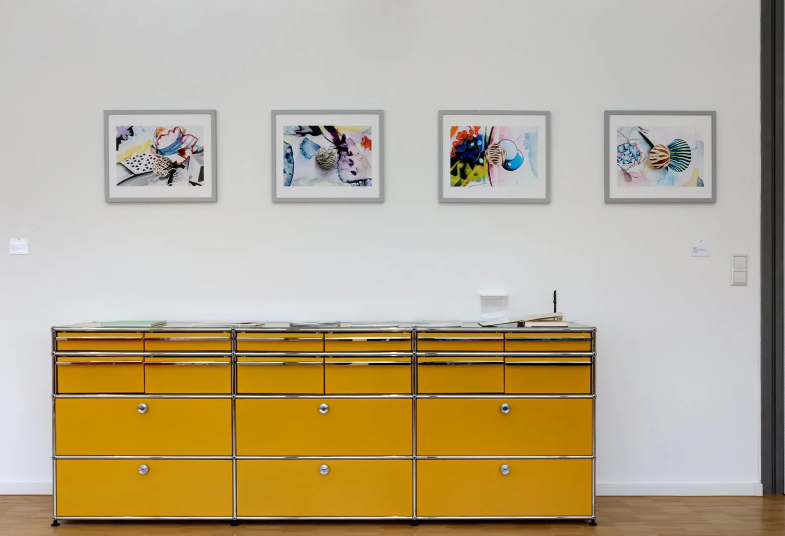 Christa Winter, BrotPoesie, Ausstellungsansicht