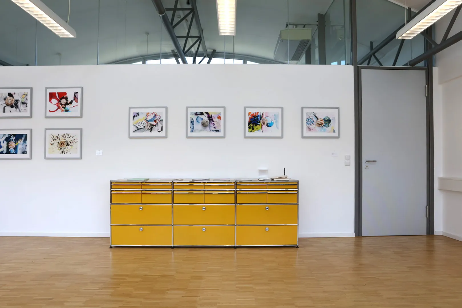 Christa Winter, BrotPoesie, Ausstellungsansicht