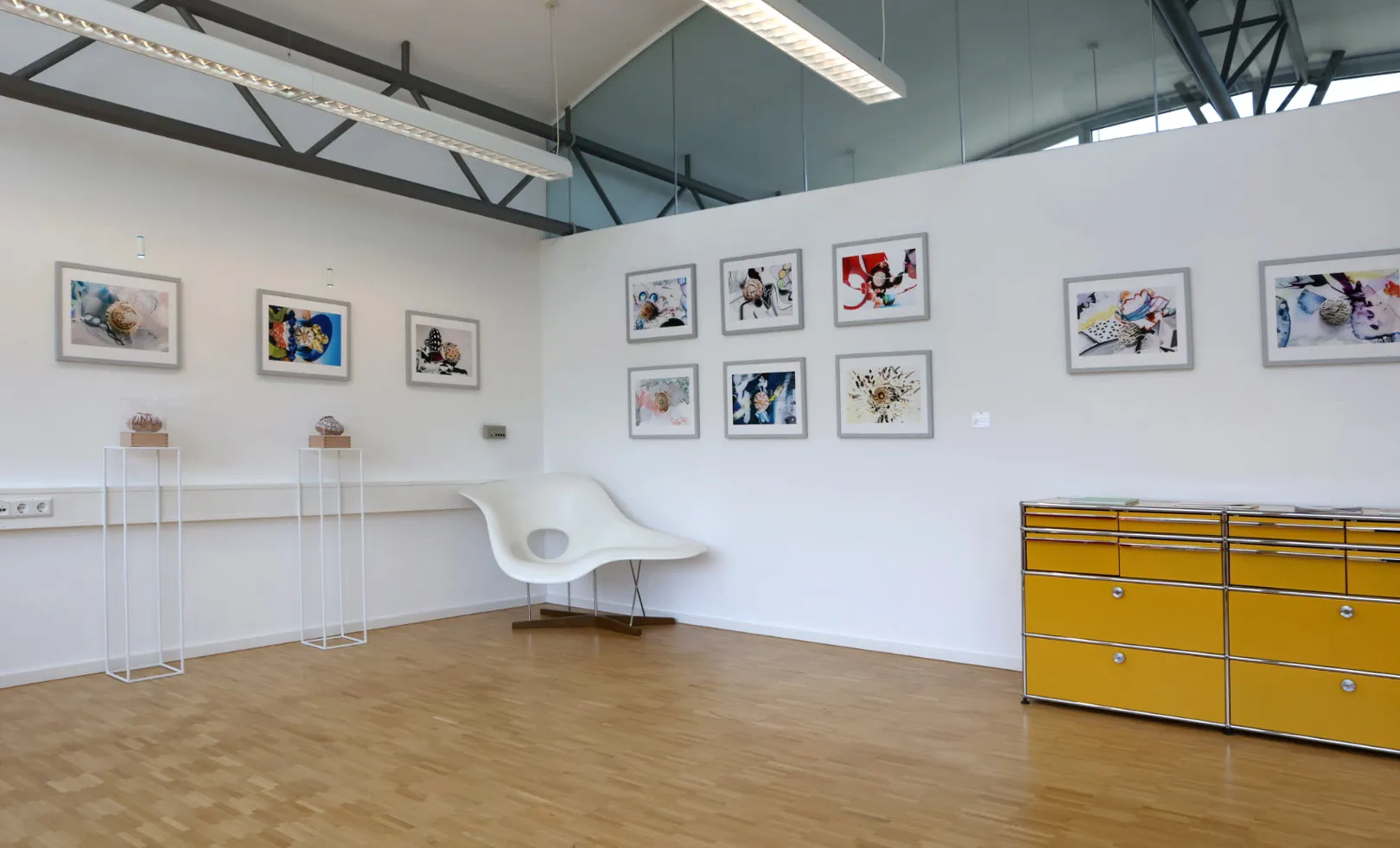 Christa Winter, BrotPoesie, Ausstellungsansicht