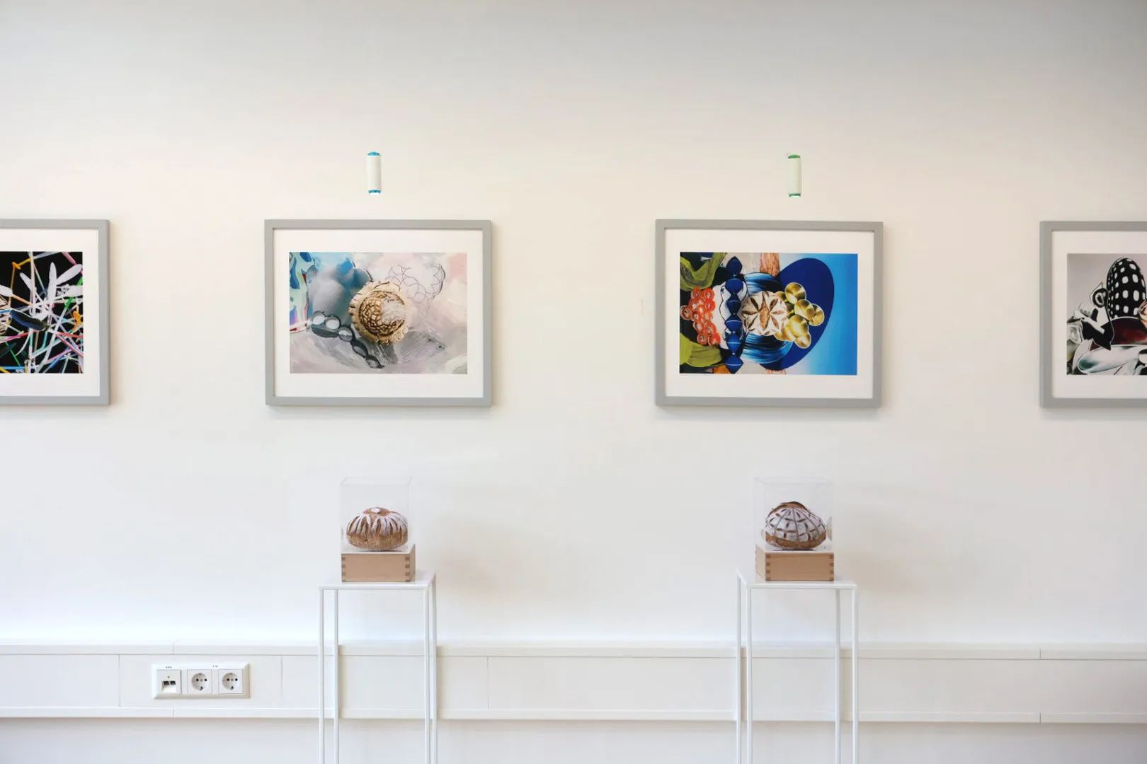Christa Winter, BrotPoesie, Ausstellungsansicht