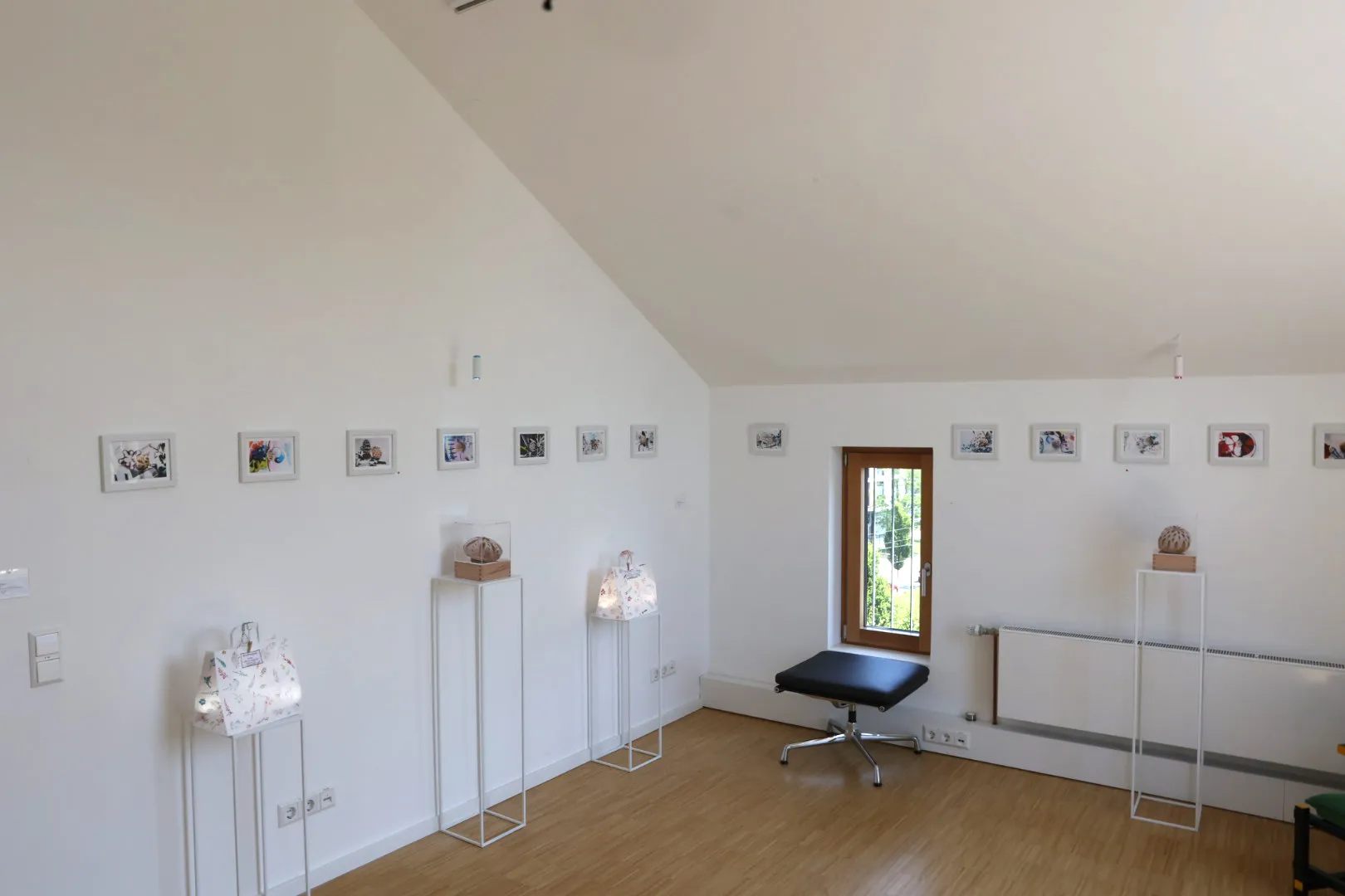 Christa Winter, BrotPoesie, Ausstellungsansicht