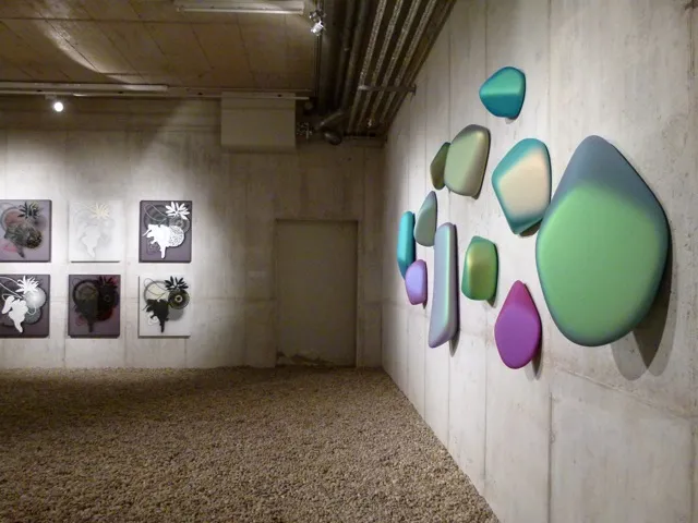 Ausstellungsansicht abstraction reloaded, Galerie Strzelski, Stuttgart 2011