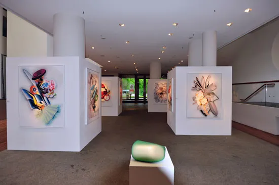 Ausstellungsansicht Cluster Babylon, Landesvertretung Baden-Württemberg, Berlin 2010