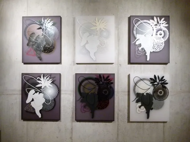 Ausstellungsansicht abstraction reloaded, Galerie Strzelski, Stuttgart 2011
