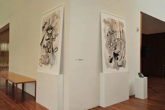 Ausstellungsansicht Cluster Babylon, Landesvertretung Baden-Württemberg, Berlin 2010