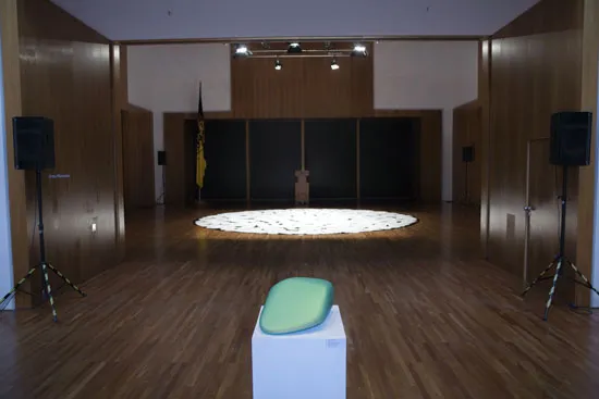 Ausstellungsansicht Cluster Babylon, Landesvertretung Baden-Württemberg, Berlin 2010